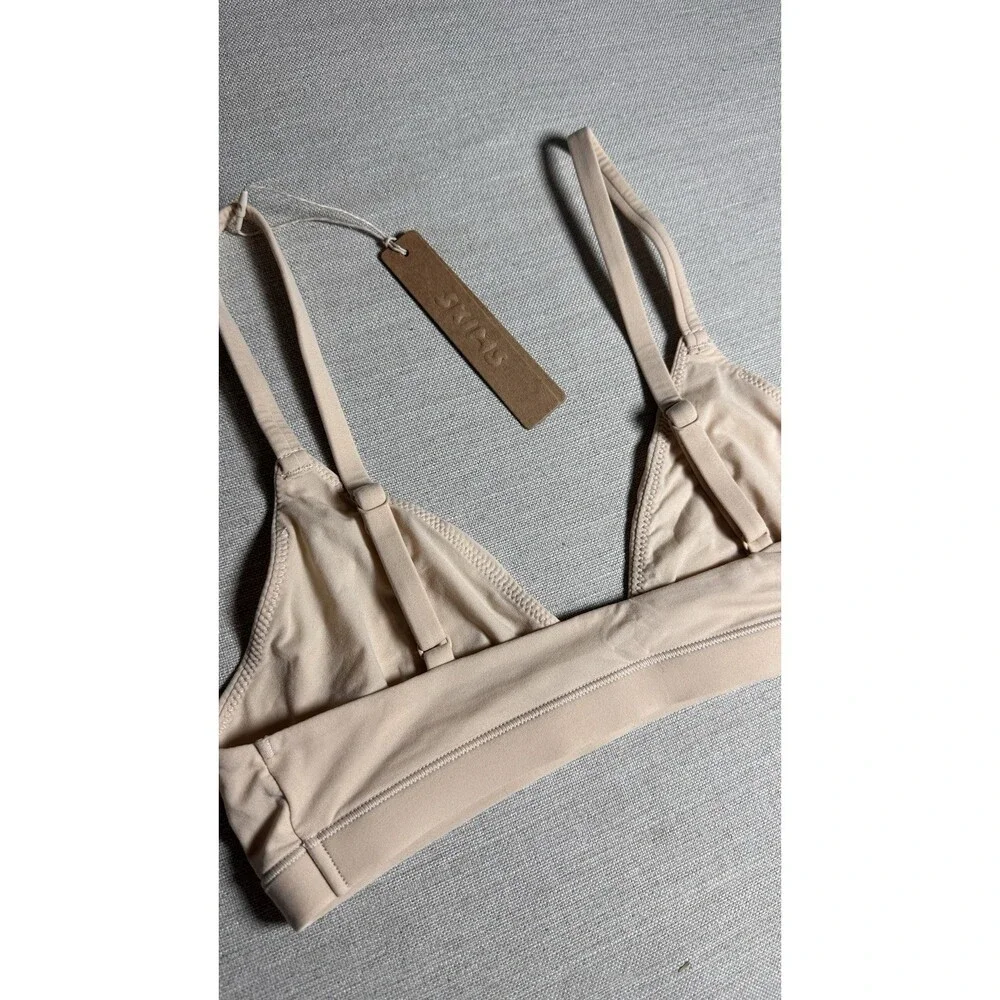 Skims Fits Everybody Triangle Bralette Size S - Picture 7 of 11